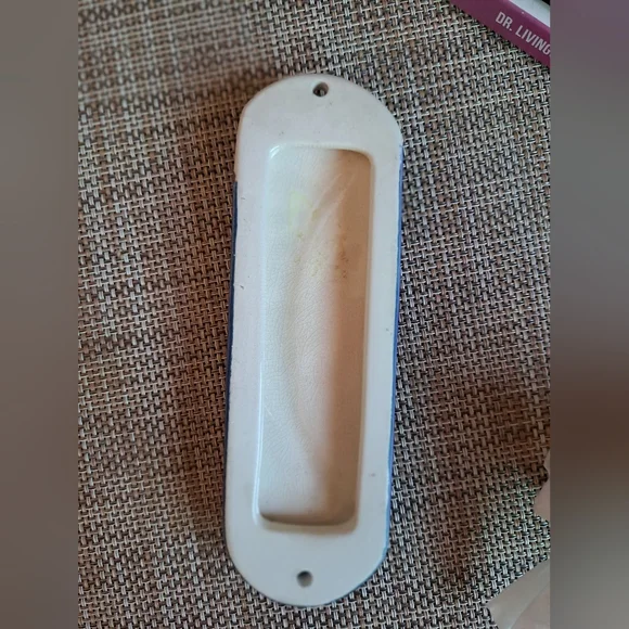 Jewish Mezuzah Painted Ceramic Dove Olive Branch Star of David - Picture 2 of 4